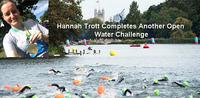 Hythe Master Hannah Trott Completes Another Open Water Challenge